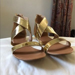 Gold Sandals
